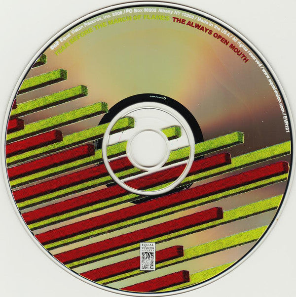 Fear Before The March Of Flames : The Always Open Mouth (CD, Album, Enh)