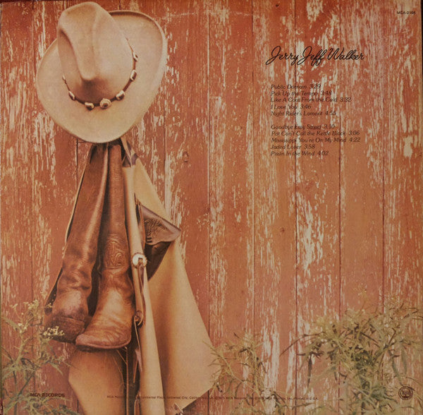 Jerry Jeff* : Ridin' High (LP, Album, Glo)