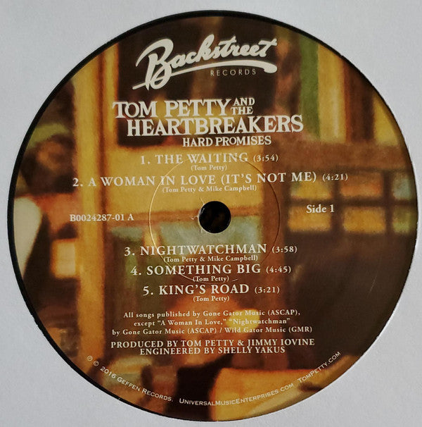 Tom Petty And The Heartbreakers : Hard Promises (LP, Album, RE, RM, 180)
