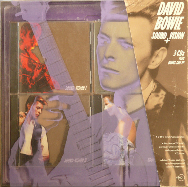 David Bowie : Sound+Vision (3xCD, Comp + CDV, 5", EP, NTSC + Box, Comp)