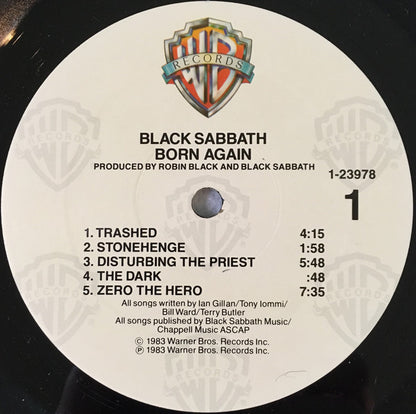 Black Sabbath : Born Again (LP, Album, All)