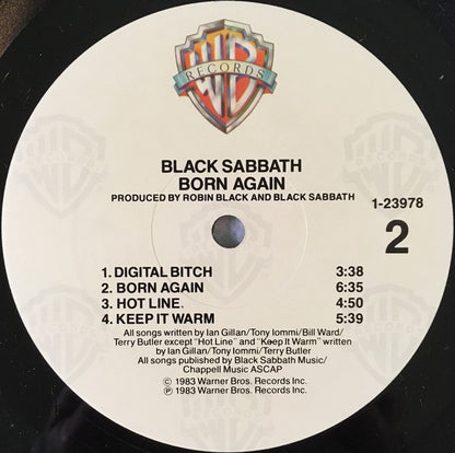 Black Sabbath : Born Again (LP, Album, All)