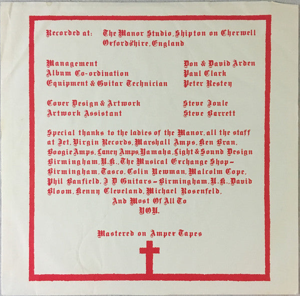 Black Sabbath : Born Again (LP, Album, All)
