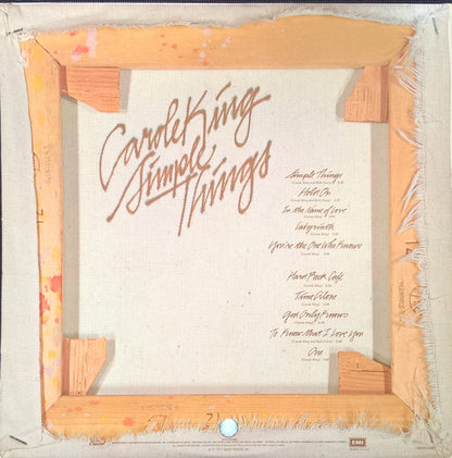 Carole King : Simple Things (LP, Album, Win)