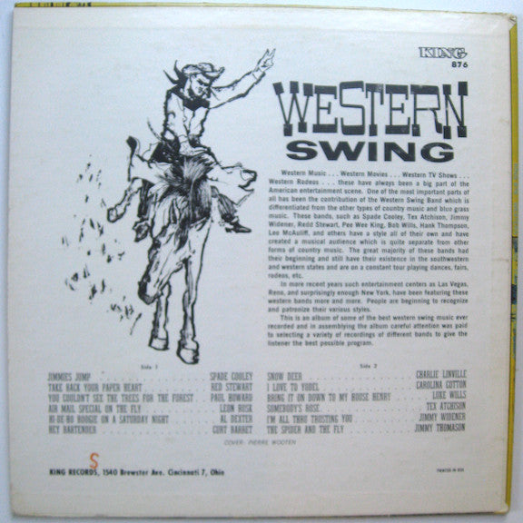 Various : Western Swing - Famous Western Bands (LP, Comp)