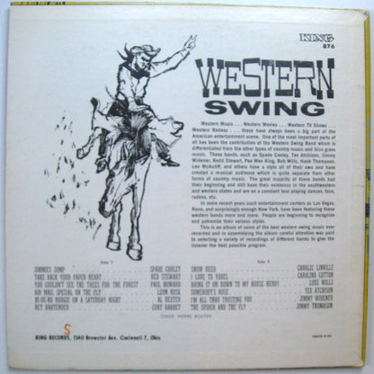 Various : Western Swing - Famous Western Bands (LP, Comp)