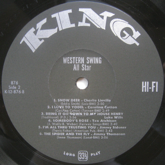 Various : Western Swing - Famous Western Bands (LP, Comp)