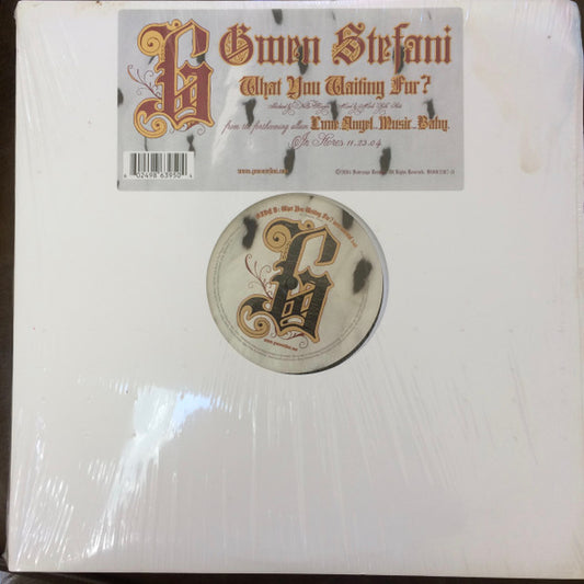 Gwen Stefani : What You Waiting For? (12", Single)