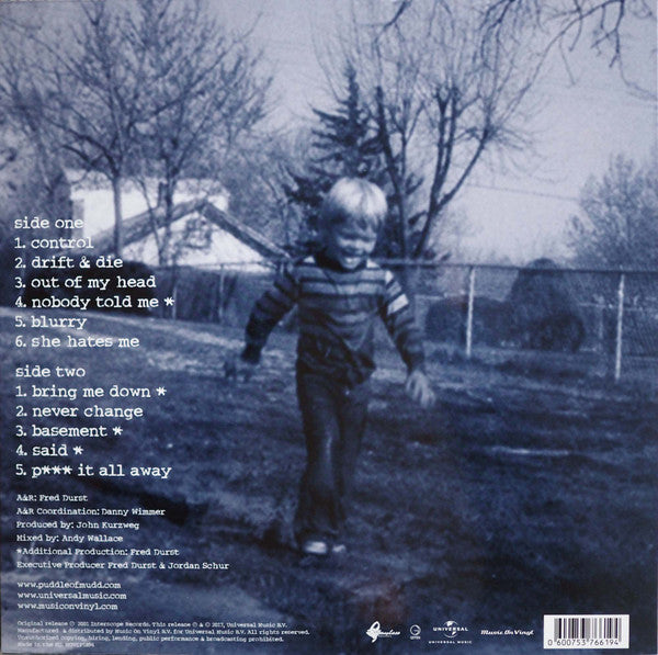 Puddle Of Mudd : Come Clean (LP, Album, RE, 180)