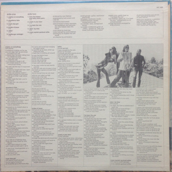 Little Feat : Little Feat (LP, Album, RE, San)