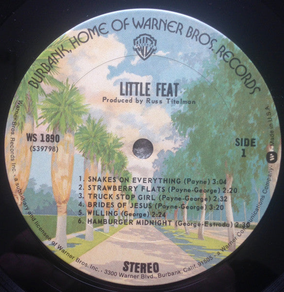 Little Feat : Little Feat (LP, Album, RE, San)