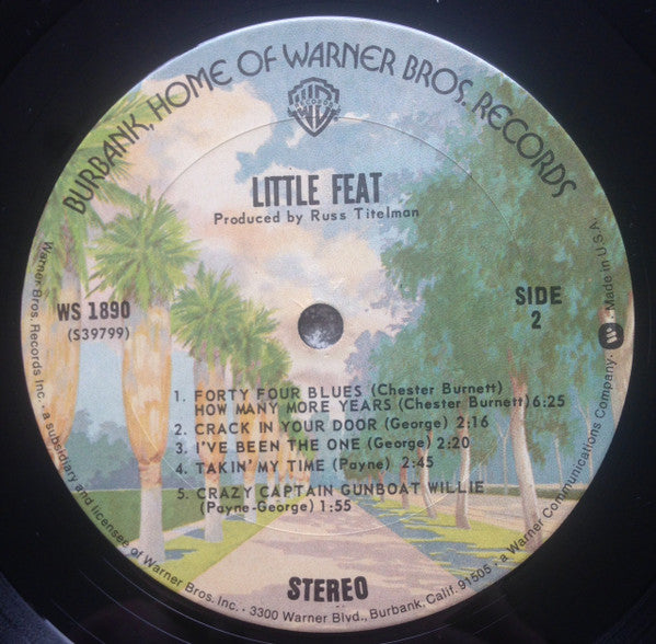 Little Feat : Little Feat (LP, Album, RE, San)