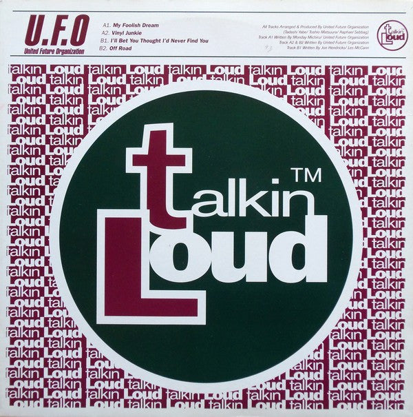 United Future Organization : My Foolish Dream (12", Promo, Smplr)