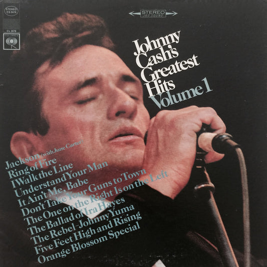 Johnny Cash : Johnny Cash's Greatest Hits (Volume 1) (LP, Comp, Pit)