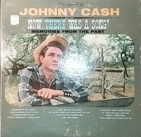 Johnny Cash : Now, There Was A Song! (LP, Album, Mono)