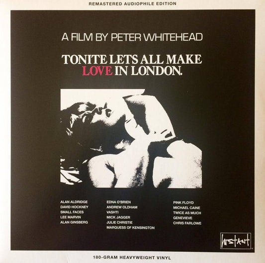 Various : Tonite Let's All Make Love In London (LP, Album, Mono, RE, RM, Pin)