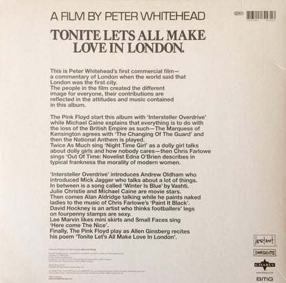 Various : Tonite Let's All Make Love In London (LP, Album, Mono, RE, RM, Pin)