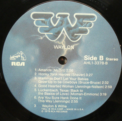 Waylon* : Greatest Hits (LP, Comp,  In)