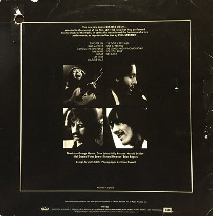 The Beatles : Let It Be (LP, Album, RE, Win)