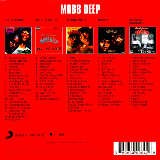 Mobb Deep : Original Album Classics (CD, Album, RE + CD, Album, RE + CD, Album, RE + CD)