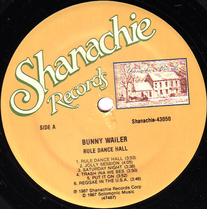 Bunny Wailer : Rule Dance Hall (LP, Album)