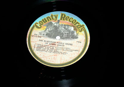 Kenny Baker (4) : Portrait Of A Bluegrass Fiddler (LP, Album, RE)