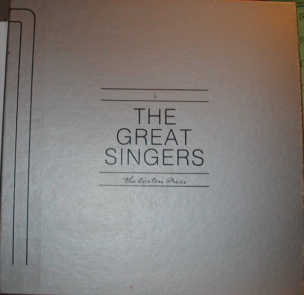 Ella Fitzgerald, Mel Tormé, Anita O'Day, June Christy : The Great Singers (4xLP, Comp + Box)
