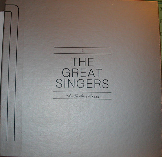 Ella Fitzgerald, Mel Tormé, Anita O'Day, June Christy : The Great Singers (4xLP, Comp + Box)