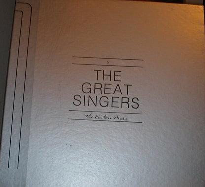 Johnny Mathis, Patti Page, Robert Goulet : The Great Singers (4xLP, Comp + Box)