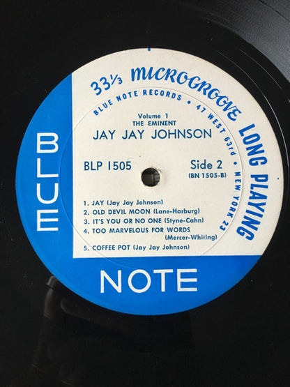Jay Jay Johnson* : The Eminent Jay Jay Johnson Volume 1 (LP, Comp, Mono, RP)