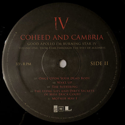 Coheed And Cambria : Good Apollo I'm Burning Star IV | Volume One: From Fear Through The Eyes Of Madness (2xLP, Album, RE, RM)