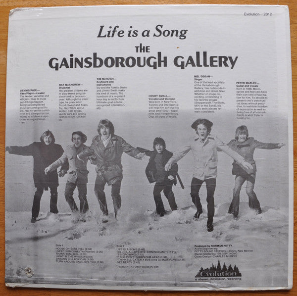 The Gainsborough Gallery : Life Is A Song (LP, Album)