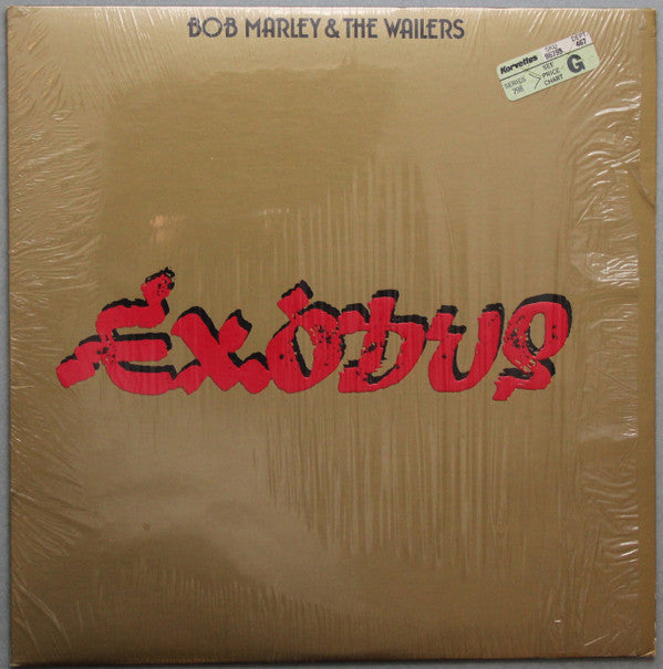 Bob Marley & The Wailers : Exodus (LP, Album, RE, Win)