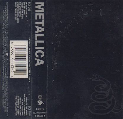 Metallica : Metallica (Cass, Album, SR,)