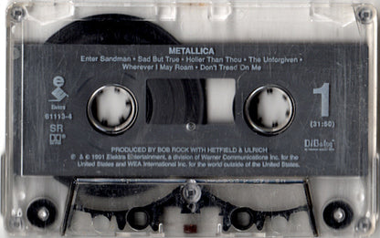 Metallica : Metallica (Cass, Album, SR,)