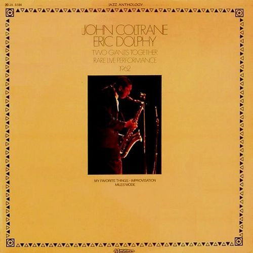 John Coltrane / Eric Dolphy : Two Giants Together - Rare Live Performance 1962 (LP, RE)