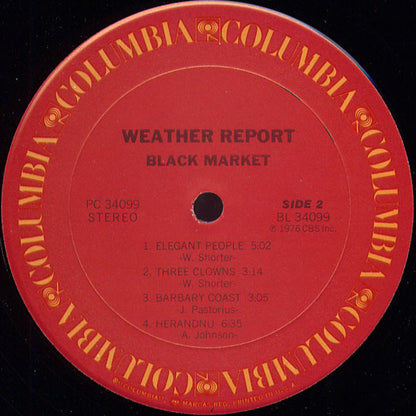 Weather Report : Black Market (LP, Album, Pit)