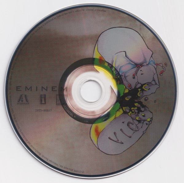 Eminem : The Slim Shady LP (CD, Album, RE, Tec)