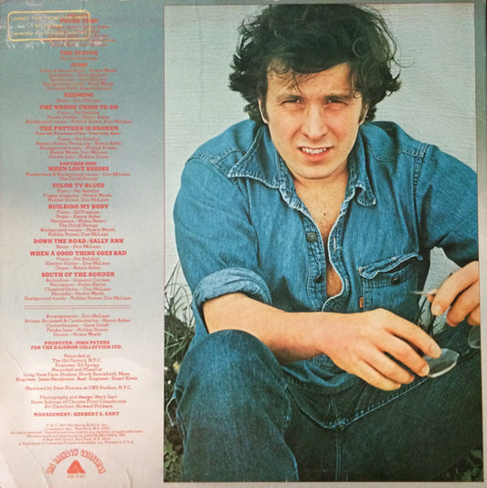 Don McLean : Prime Time (LP, Album, Promo)