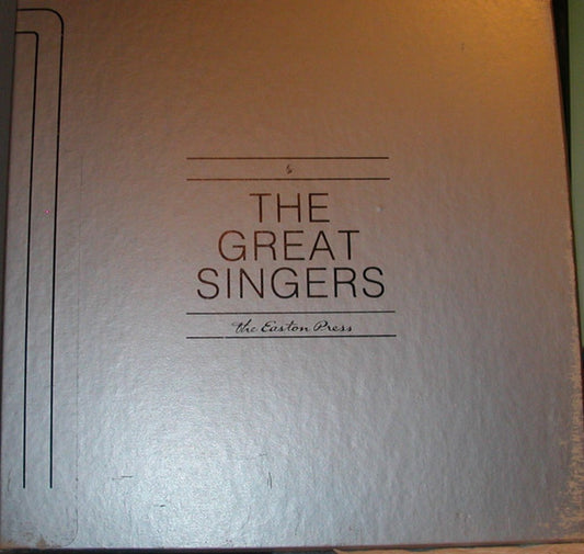 Tony Bennett, Rosemary Clooney, Dinah Shore : The Great Singers (4xLP, Comp + Box)