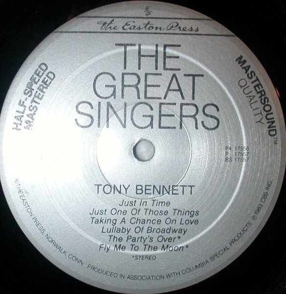 Tony Bennett, Rosemary Clooney, Dinah Shore : The Great Singers (4xLP, Comp + Box)