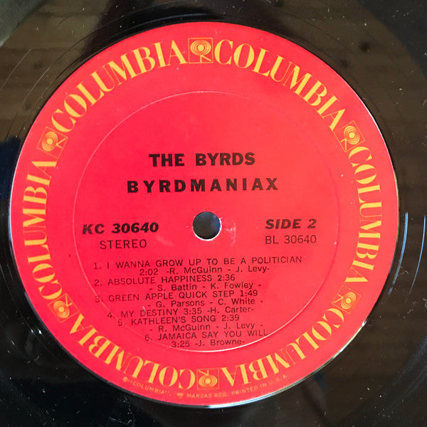 The Byrds : Byrdmaniax (LP, Album, Gat)