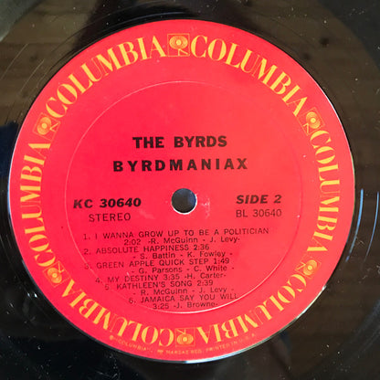 The Byrds : Byrdmaniax (LP, Album, Gat)