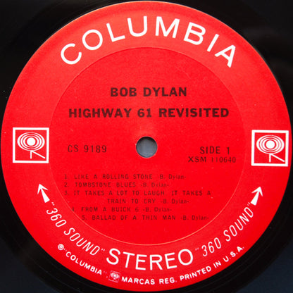 Bob Dylan : Highway 61 Revisited (LP, Album, RP, San)