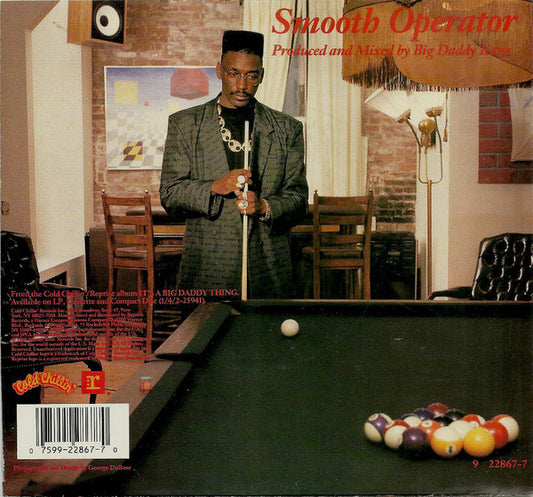 Big Daddy Kane : Smooth Operator (7", Single)