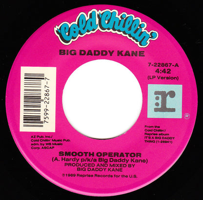 Big Daddy Kane : Smooth Operator (7", Single)