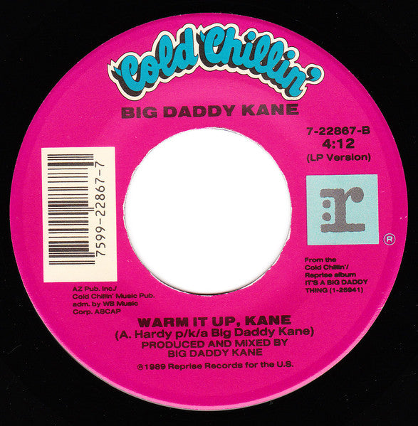 Big Daddy Kane : Smooth Operator (7", Single)