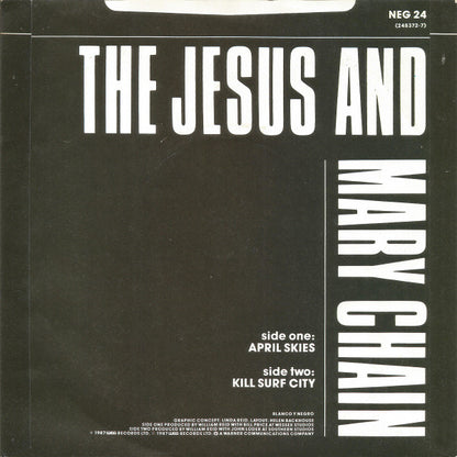 The Jesus And Mary Chain : April Skies (7", Single, Sil)