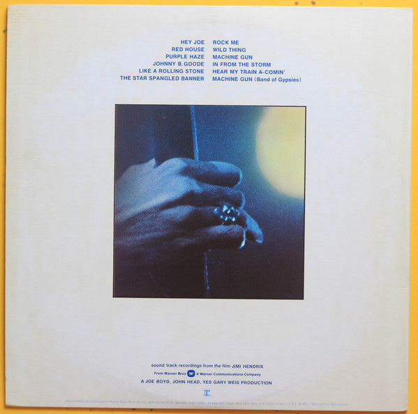 Jimi Hendrix : Sound Track Recordings From The Film "Jimi Hendrix" (2xLP, Album, Win)