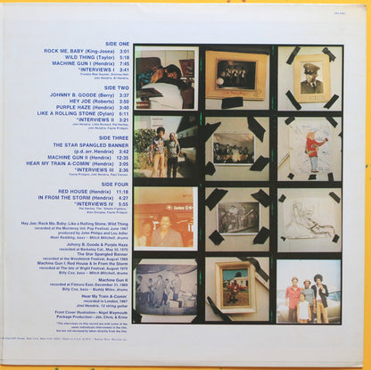 Jimi Hendrix : Sound Track Recordings From The Film "Jimi Hendrix" (2xLP, Album, Win)
